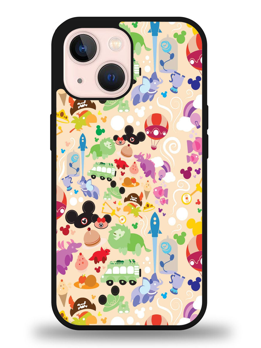 Cute Disney Background iPhone 13 Case