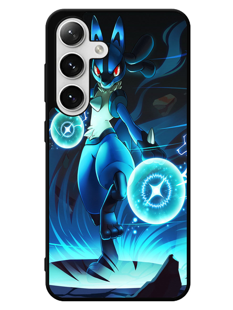 Pokemon Luxury Lucario Samsung Galaxy S24 5G Case
