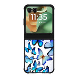 Beautiful Blue Butterfly Motorola Moto RAZR 2025 Case