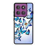 Beautiful Blue Butterfly Motorola Moto Edge 60 Pro Case