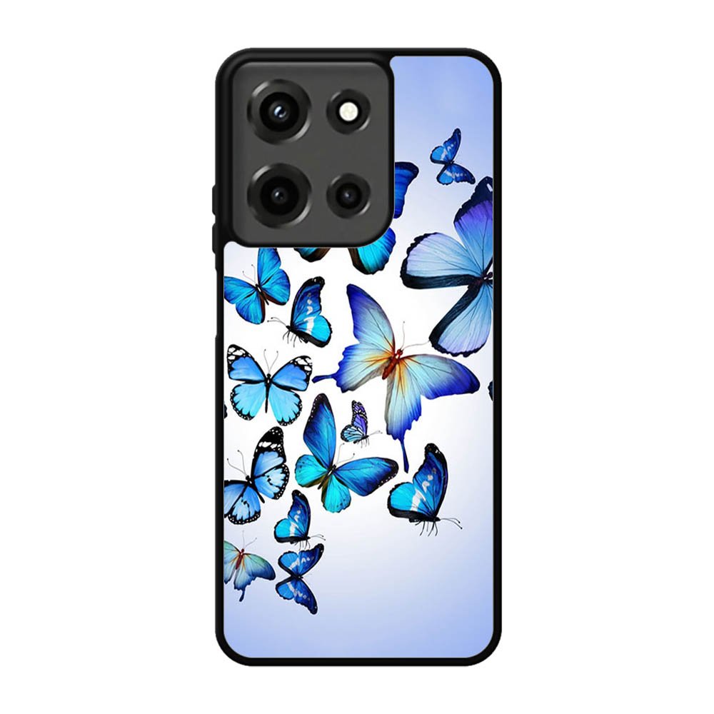 Beautiful Blue Butterfly Motorola Moto G 5G 2025 Case DC2563