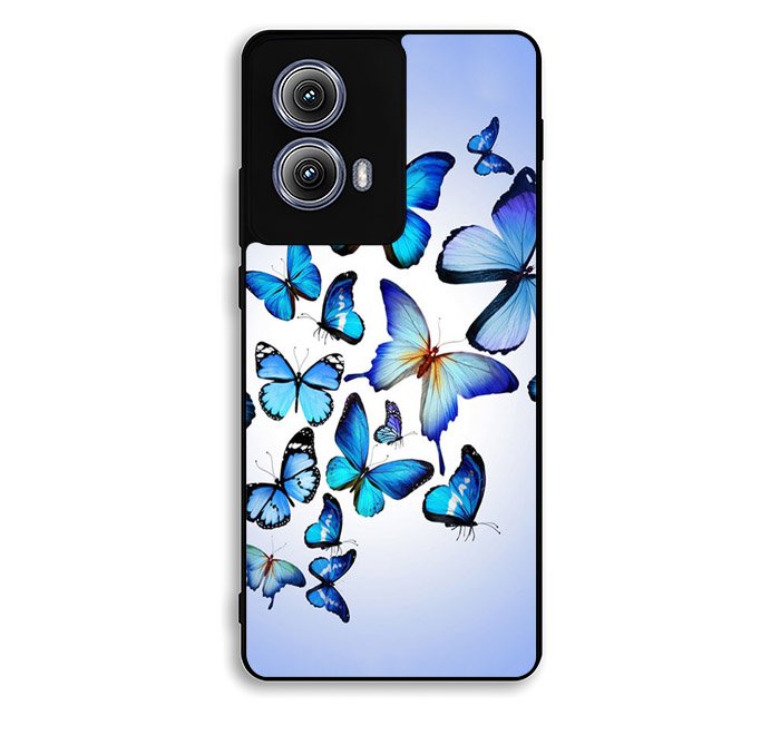 Beautiful Blue Butterfly Motorola Moto Edge 2024 Case DC7073