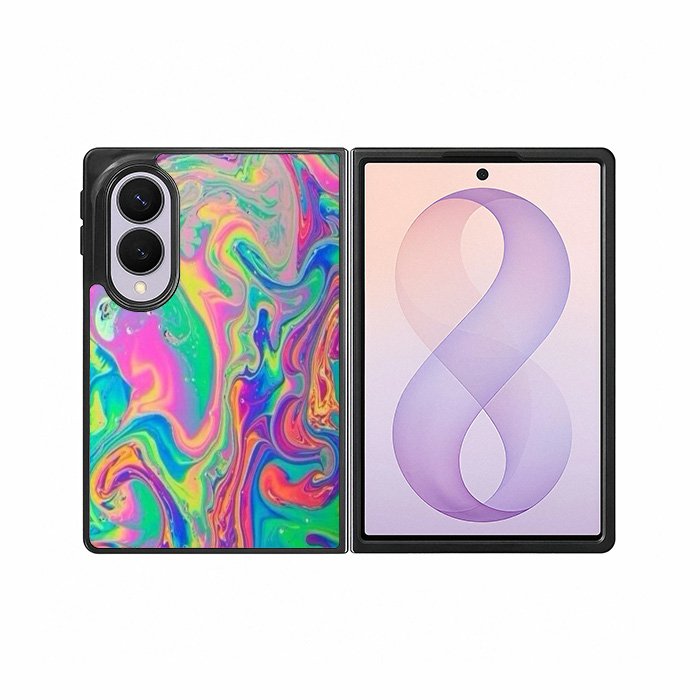 Psychedelic Trippy Samsung Galaxy Z Fold 8 Case DC1515