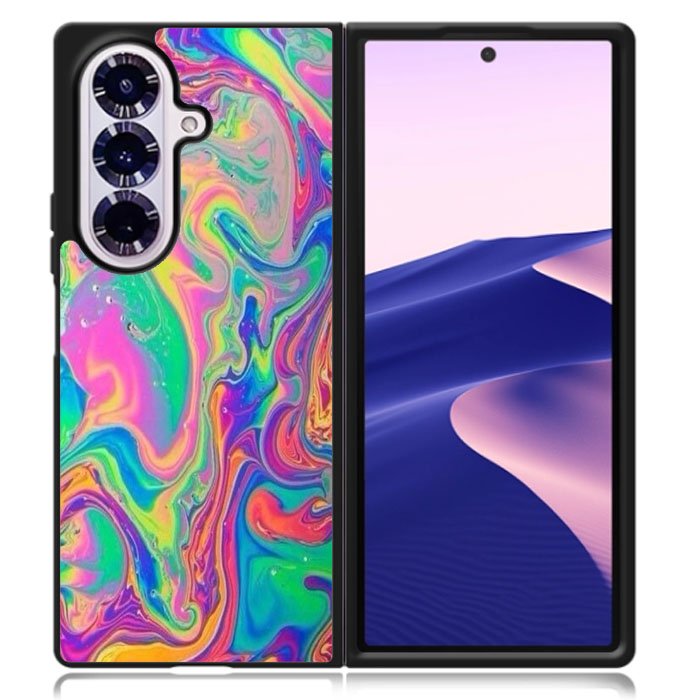 Psychedelic Trippy Samsung Galaxy Z Fold 7 Case DC1515