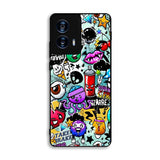 Cartoon Graffiti Motorola Moto G Power 5G 2024 Case DC5898