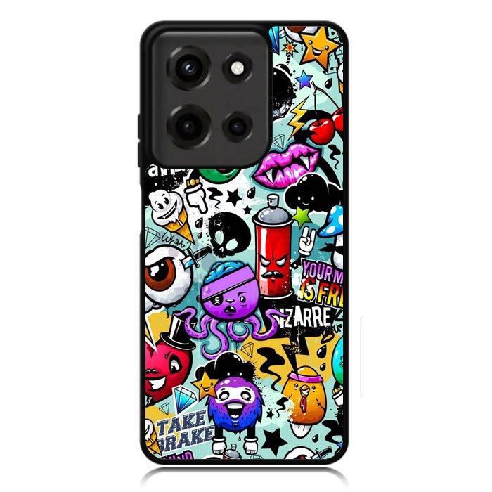Cartoon Graffiti Motorola Moto G Power 5G 2025 DC0293