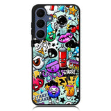 Cartoon Graffiti Samsung Galaxy S24 FE Case DC0293