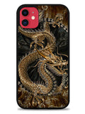 Black And Gold Dragon iPhone 11 Case