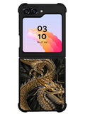 Black And Gold Dragon Samsung Galaxy Z Flip 5 5G 2023 Case