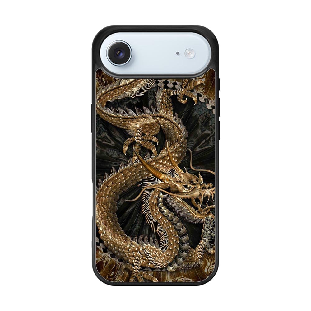 Black And Gold Dragon iPhone Air Case