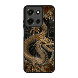 Black And Gold Dragon Motorola Moto G 5G 2025 Case DC6706