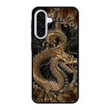 Black And Gold Dragon Samsung Galaxy A56 Case DC4843