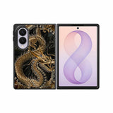 Black And Gold Dragon Samsung Galaxy Z Fold 8 Case