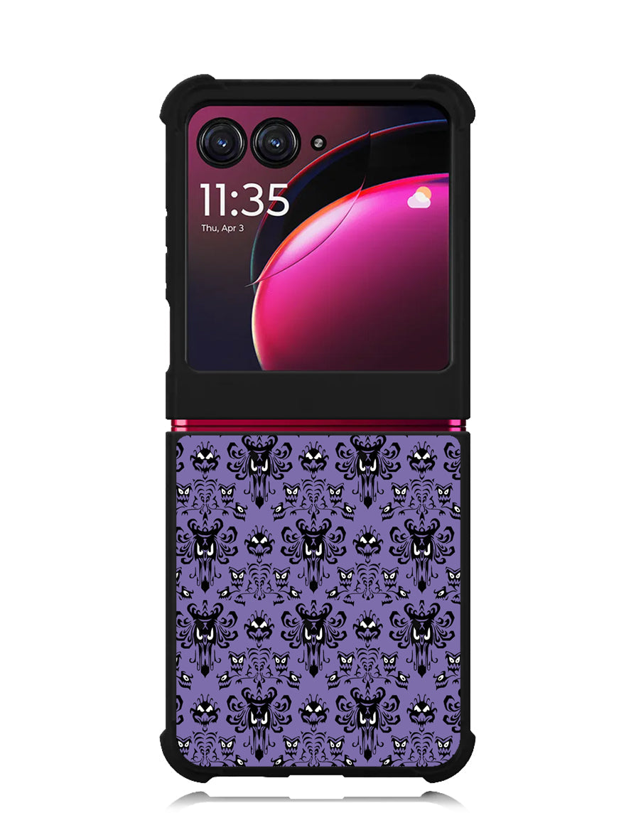 Haunted Mansion Pattern Motorola Moto Razr Plus 2023 , Moto Razr+ 2023 Case