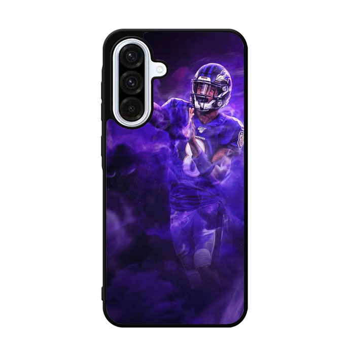 Lamar Jackson Smoke Samsung Galaxy A36 Case DC0255