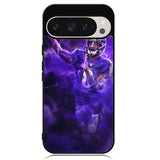 Lamar Jackson Smoke Google Pixel 9 | Google Pixel 9 Pro Case DC1006