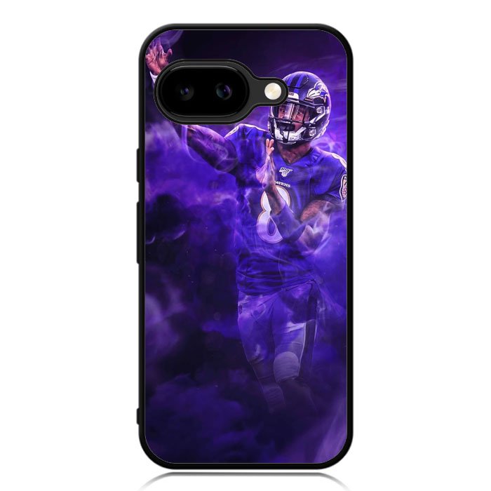 Lamar Jackson Smoke Google Pixel 9A Case DC1006