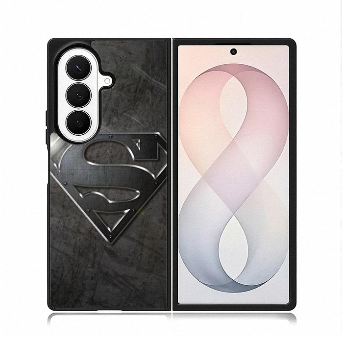 Superman Steel Logo Samsung Galaxy Z Fold 8 Ultra Case DC1808