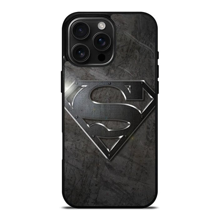 Superman Steel Logo iPhone 16 Pro Case DC1808