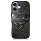 Superman Steel Logo iPhone 16 Plus Case DC1808