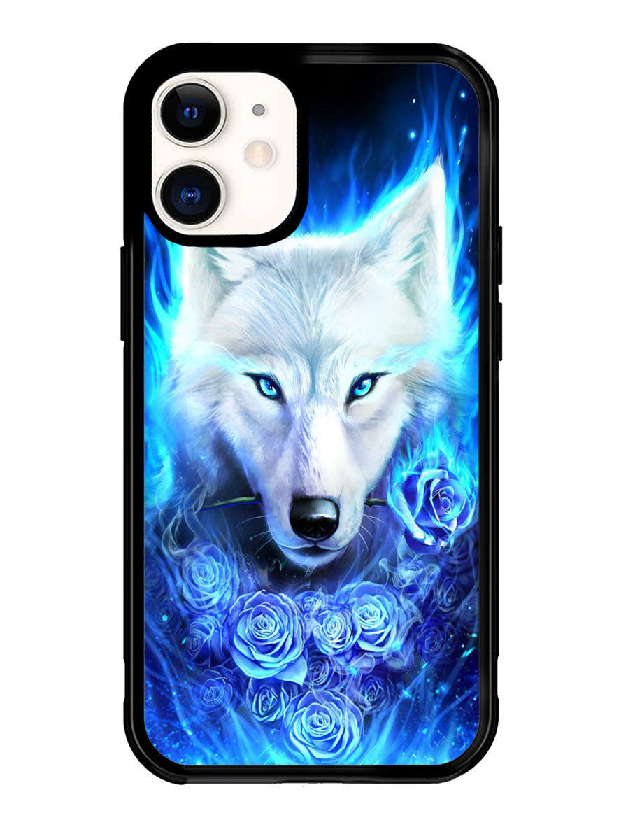 The Blue Wolf iPhone 12 Case