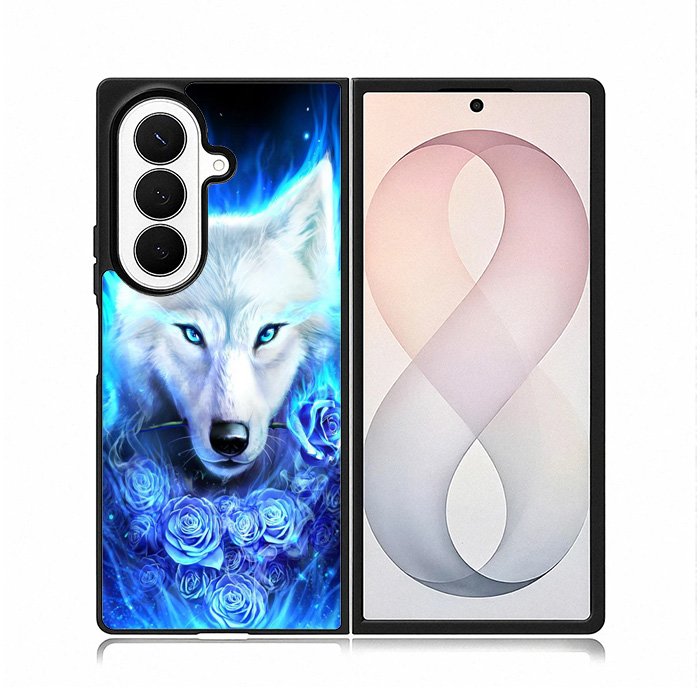 The Blue Wolf Samsung Galaxy Z Fold 8 Ultra Case DC1852