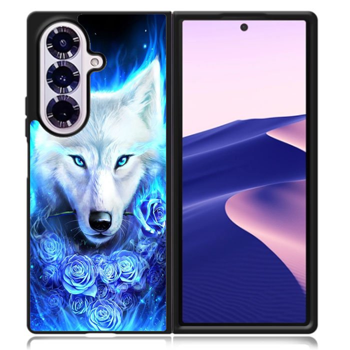 The Blue Wolf Samsung Galaxy Z Fold 7 Case DC1852