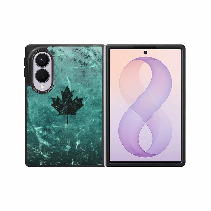 Black Ice Samsung Galaxy Z Fold 8 Case DC0191