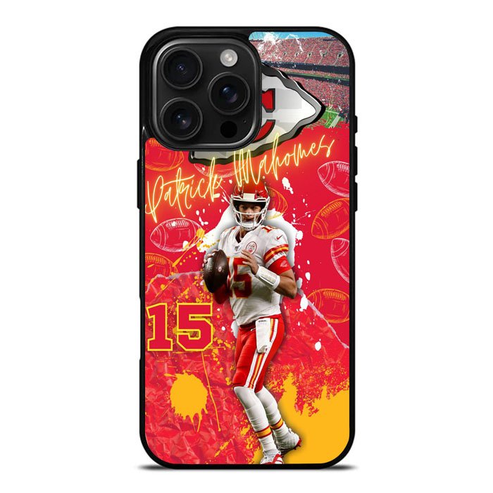 Patrick Mahomes iPhone 16 Pro Max Case DC1382