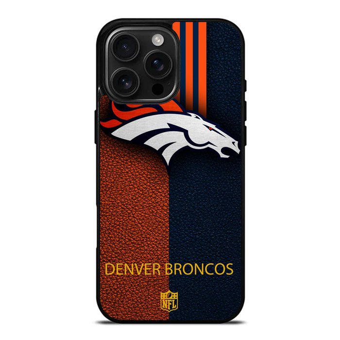 Denver Broncos Nfl iPhone 16 Pro Max Case DC0495