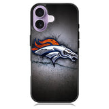 Denver Broncos iPhone 16 Plus Case DC0489