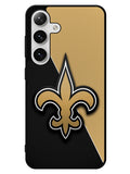 New Orleans Saints logo 2nd Samsung Galaxy S25 5G Case
