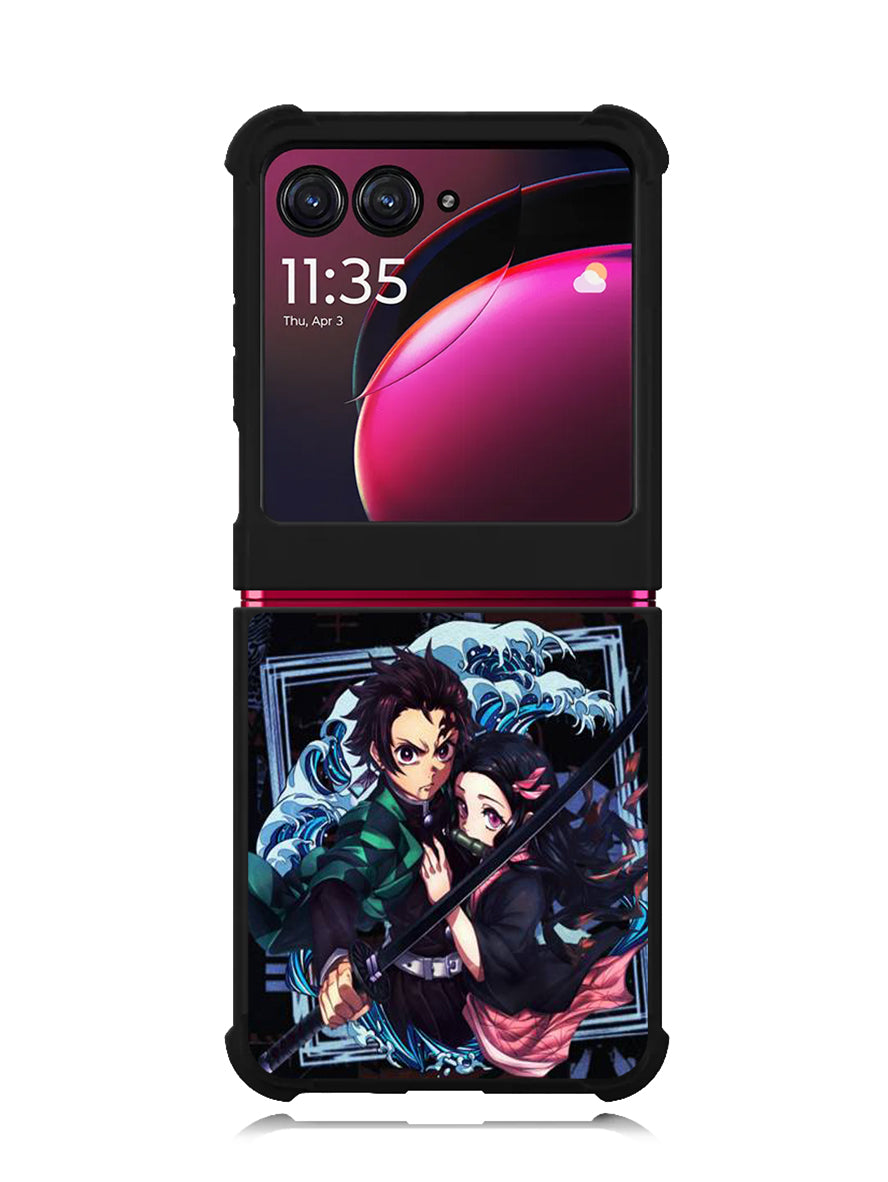 Demon Slayer 5th Motorola Moto Razr Plus 2023 , Moto Razr+ 2023 Case