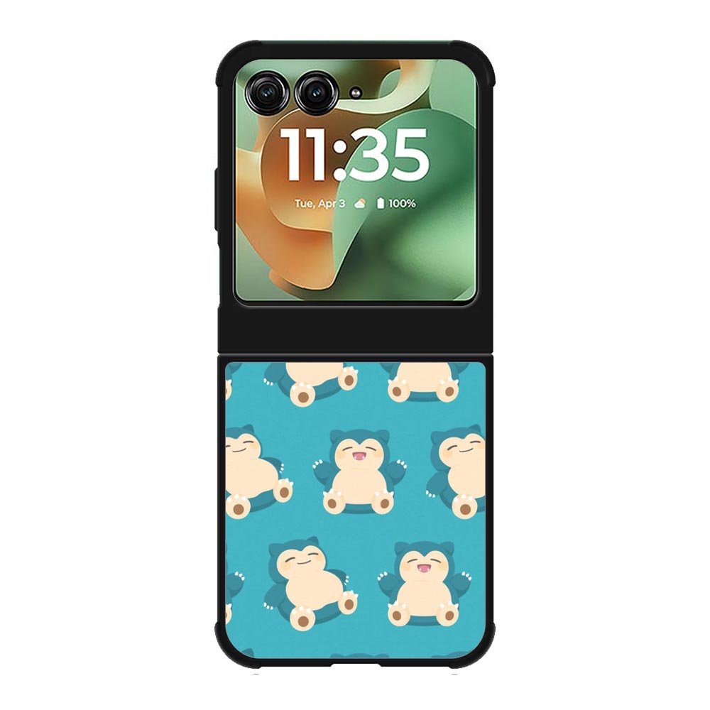 Snorlax Collage Motorola Moto RAZR 2025 Case