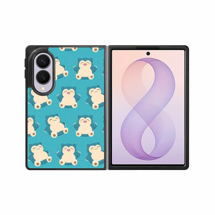 Snorlax Collage Samsung Galaxy Z Fold 8 Case DC1690