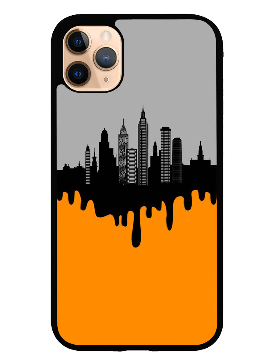 Black Orange iPhone 11 Pro Case