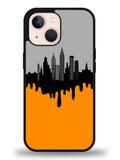 Black Orange iPhone 13 Mini Case