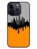 Black Orange iPhone 14 Pro Case