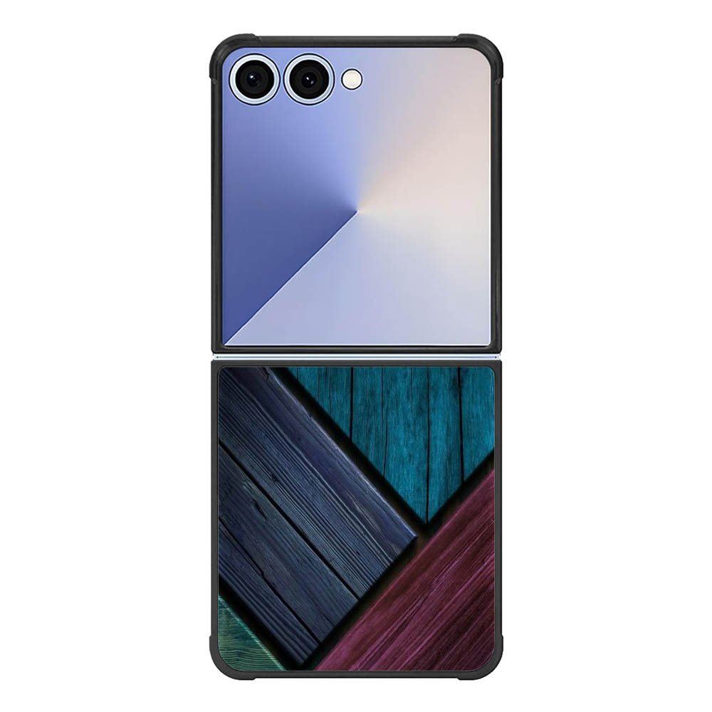 Color of Wood Samsung Galaxy Z Flip 7 5G Case