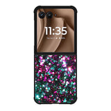 Glitter Galaxy 2nd Motorola Moto RAZR Plus 2025 Case
