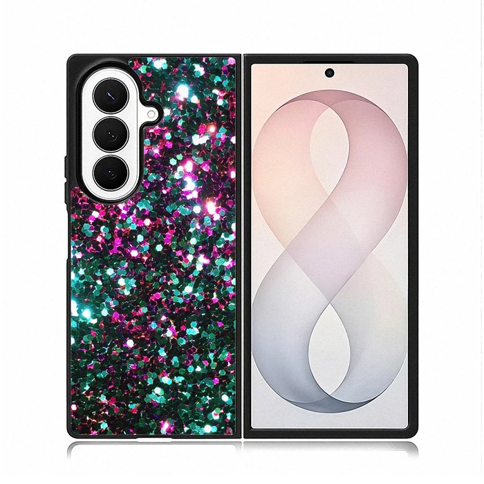 Glitter Galaxy 2nd Samsung Galaxy Z Fold 8 Ultra Case