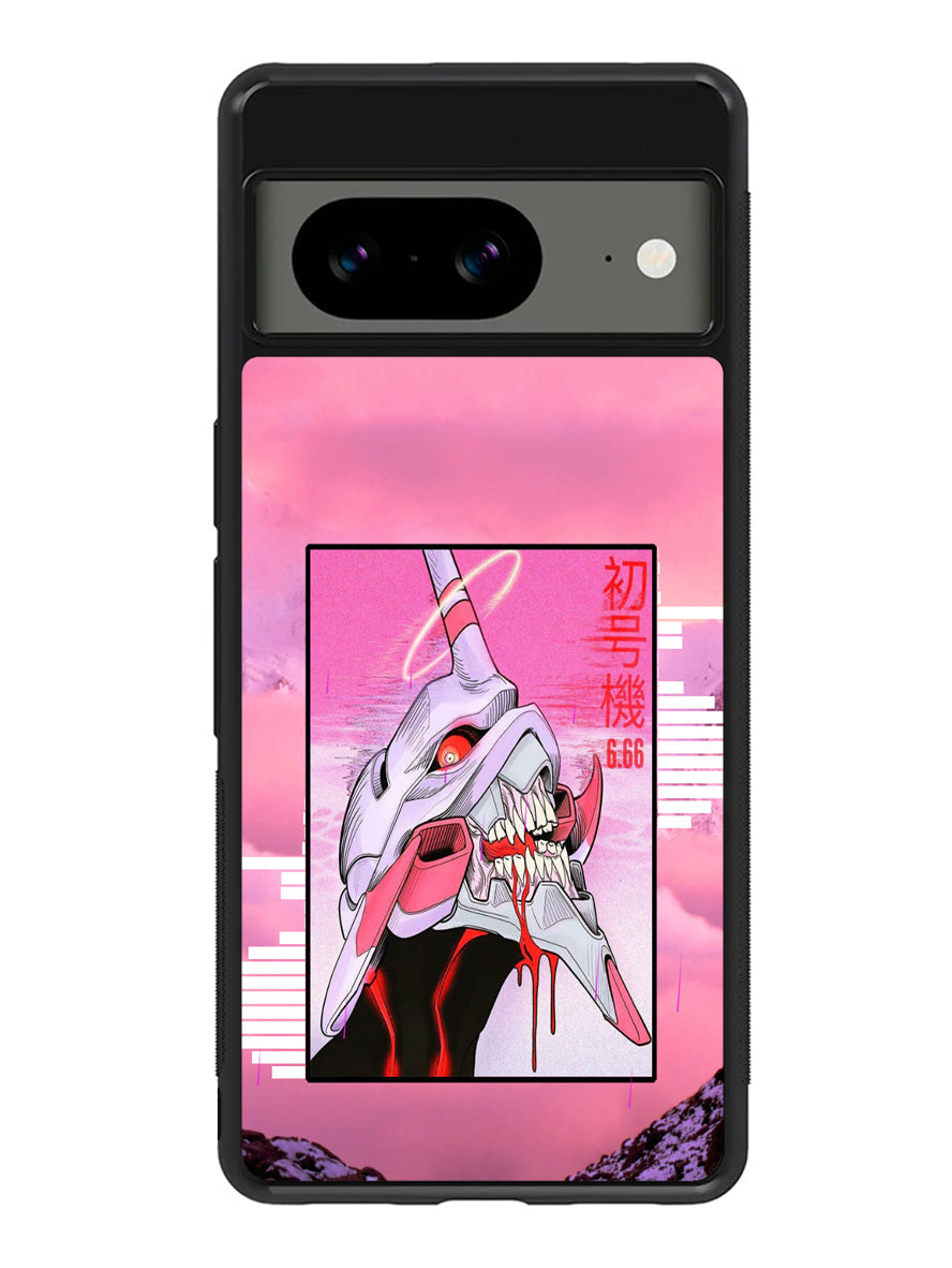 Aesthetic Evangelion Google Pixel 8 Case