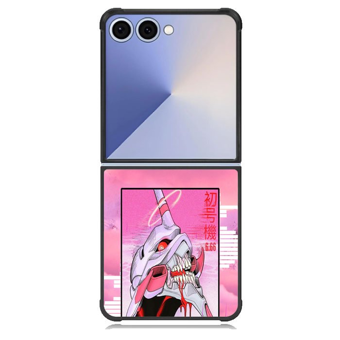 Aesthetic Evangelion Samsung Galaxy Z Flip 7 Case DC0025