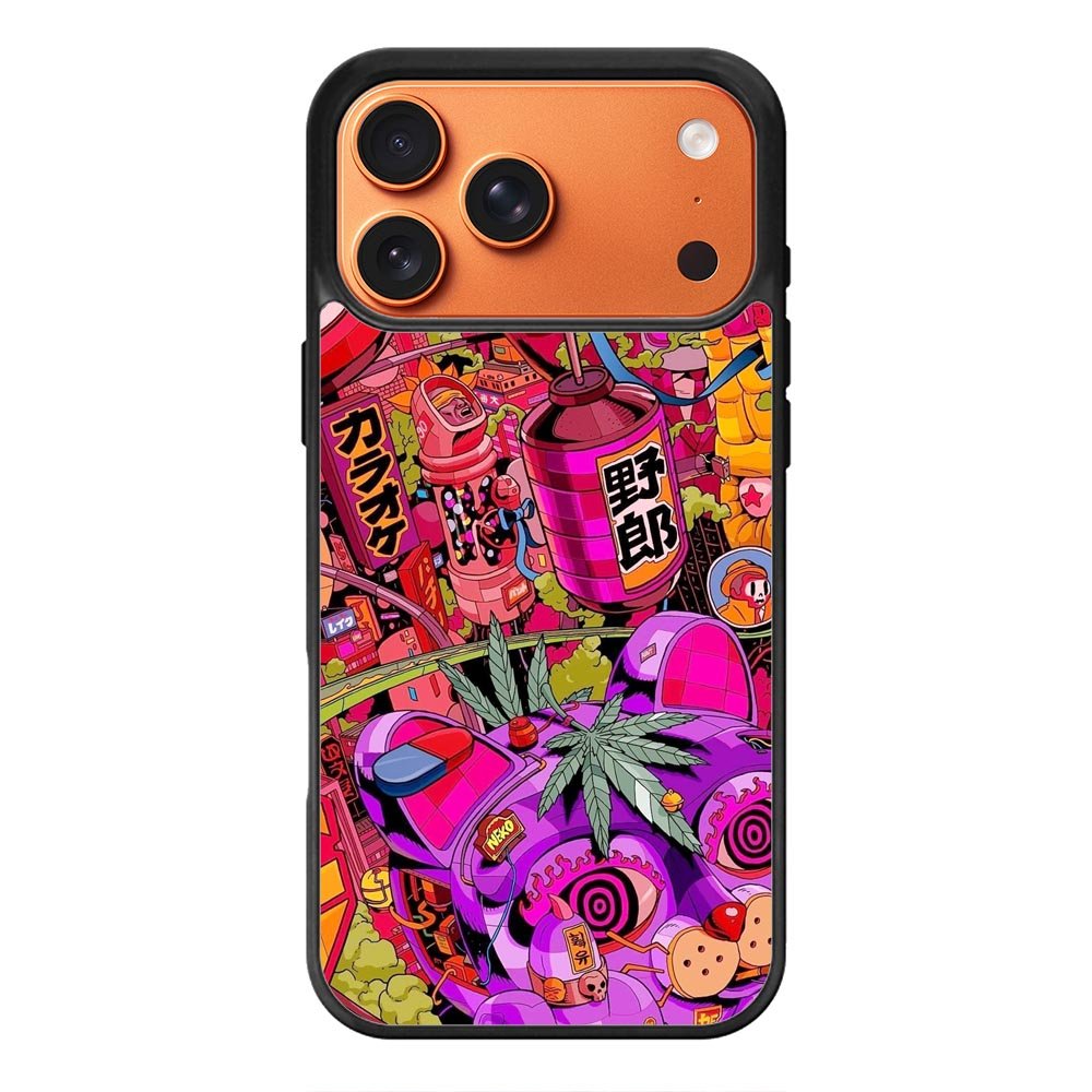 Stoner Trippy iPhone 18 Pro Case