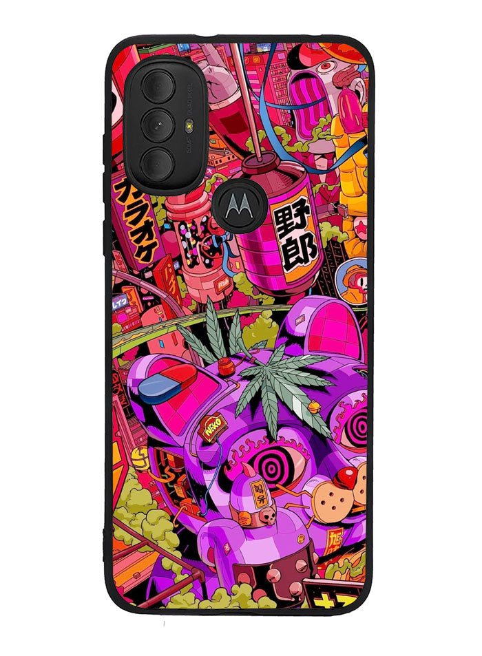 Stoner Trippy Motorola Moto G Pure 2021 , Moto G Power 2022 Case