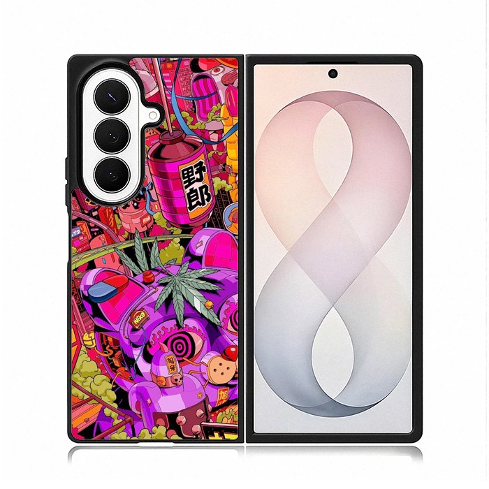 Stoner Trippy Samsung Galaxy Z Fold 8 Ultra Case
