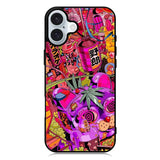 Stoner Trippy iPhone 16 Case