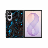 Blue liquid Samsung Galaxy Z Fold 8 Case