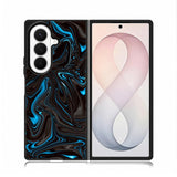 Blue liquid Samsung Galaxy Z Fold 8 Ultra Case