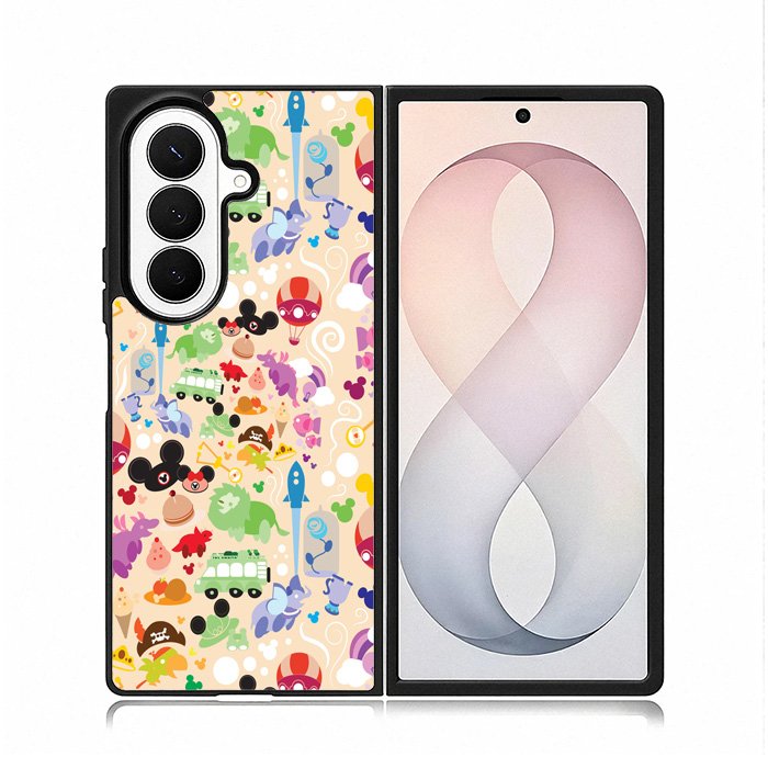 Cute Disney Samsung Galaxy Z Fold 8 Ultra Case DC0416